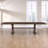 Demone Auburn 126" Solid Wood Dining Table 