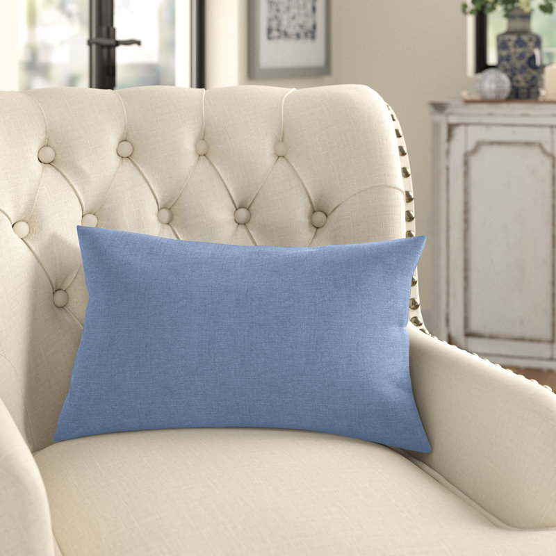 Tuscany Linen Throw Pillow, Black