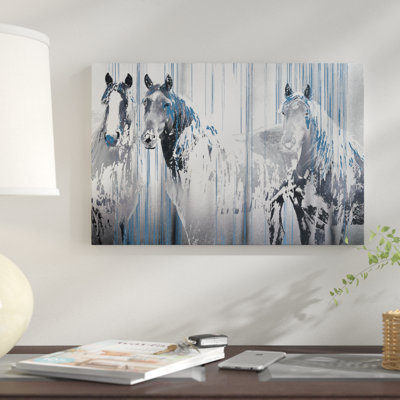«Threes Company», reproduction d'impression sur toile