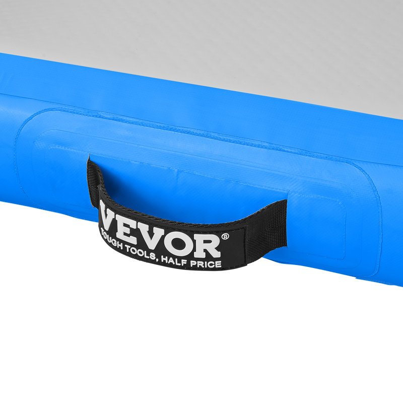 Matelas gonflables d'entraînement à la piste, Bleu
