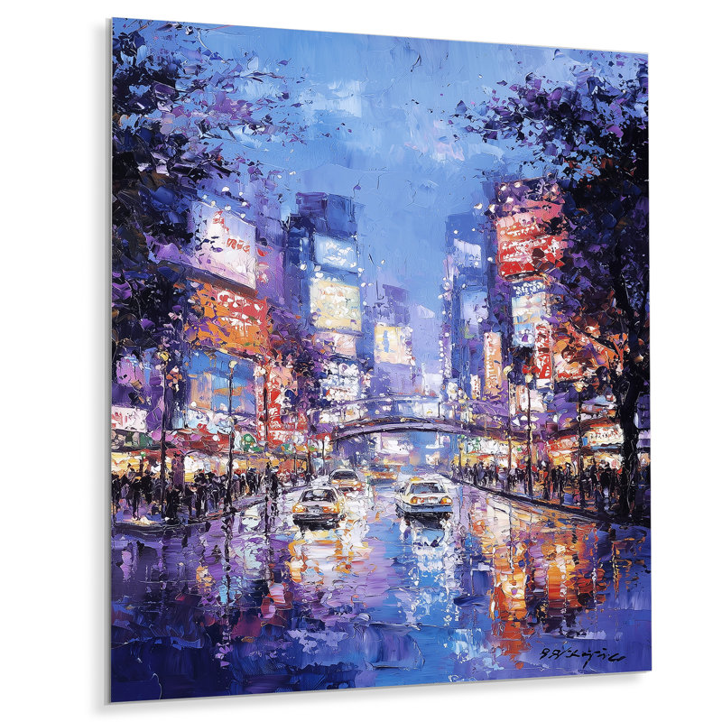 «Akihabara Electric District», impression sur métal, H 20 po x l 12 po