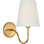 Lyndsie Small Cordless Sconce with Linen Shade