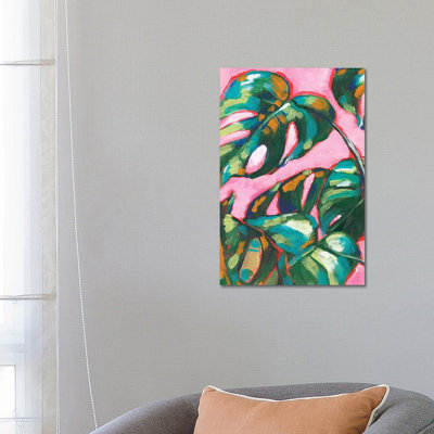 Psychedelic Palms II by Jennifer Paxton Parker - Wrapped Canvas Gallery-Wrapped Canvas Giclée
