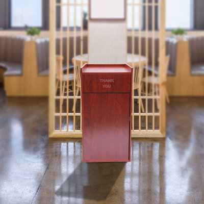 Plastic Kitchen Trash Can - 30 Gallons