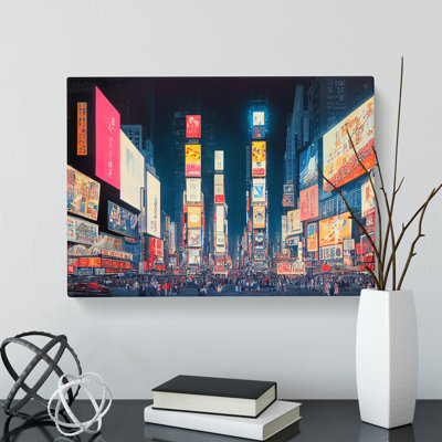 Modern Times Square Art Vol.2 - Wrapped Canvas