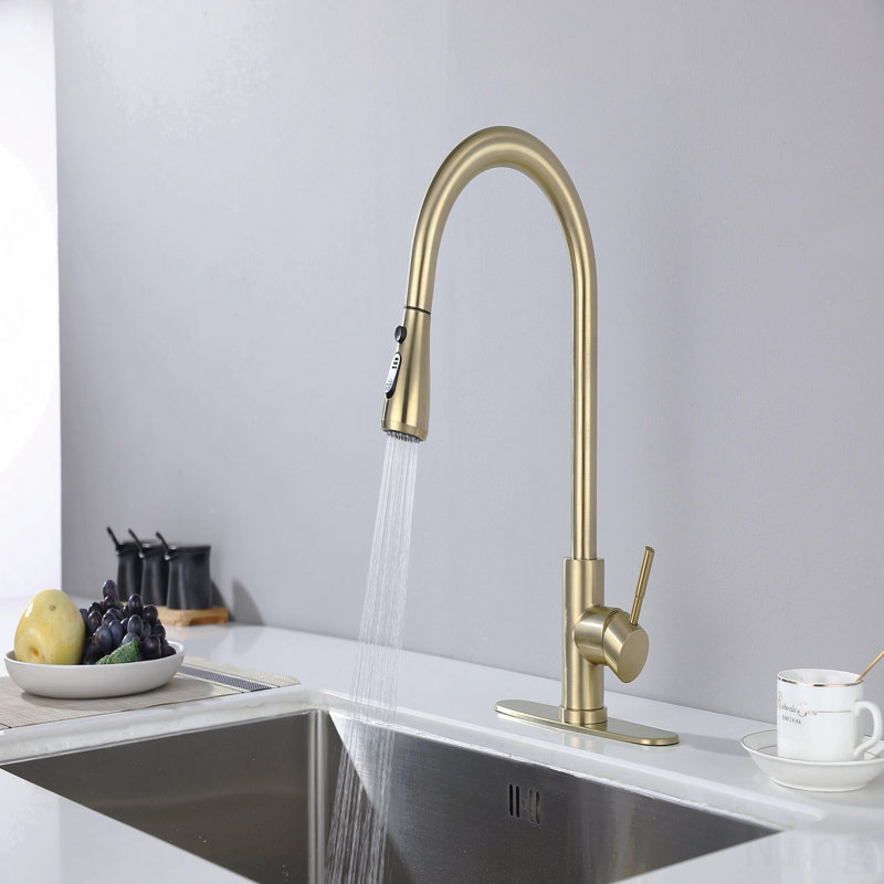 Robinet de cuisine avec douchette extractible