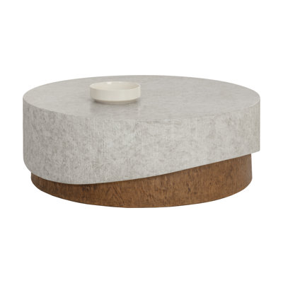 Leda Outdoor Round Coffee Table