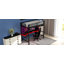 Base de lit mezzanine en métal avec lumière DEL, station de charge USB et bureau Gaming-112683468-112683467