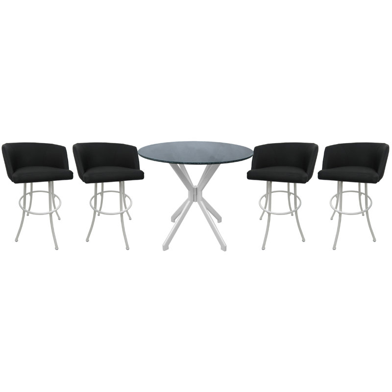 Ensemble repas pour quatre personnes, Blanc