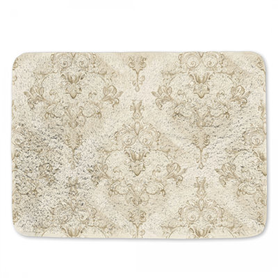 Tapis de bain en microfibre / microsuède