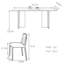 Ensemble de table de salle à manger Vintage-105299114