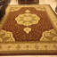 Infinity Oriental Area Rug in Burgundy/Brown-1190163067