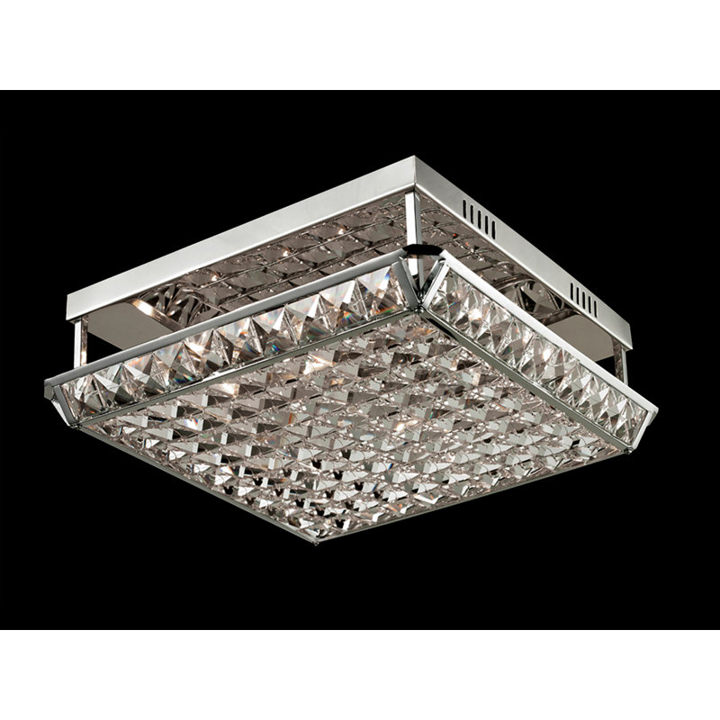 Dobbins Crystal Flush Mount