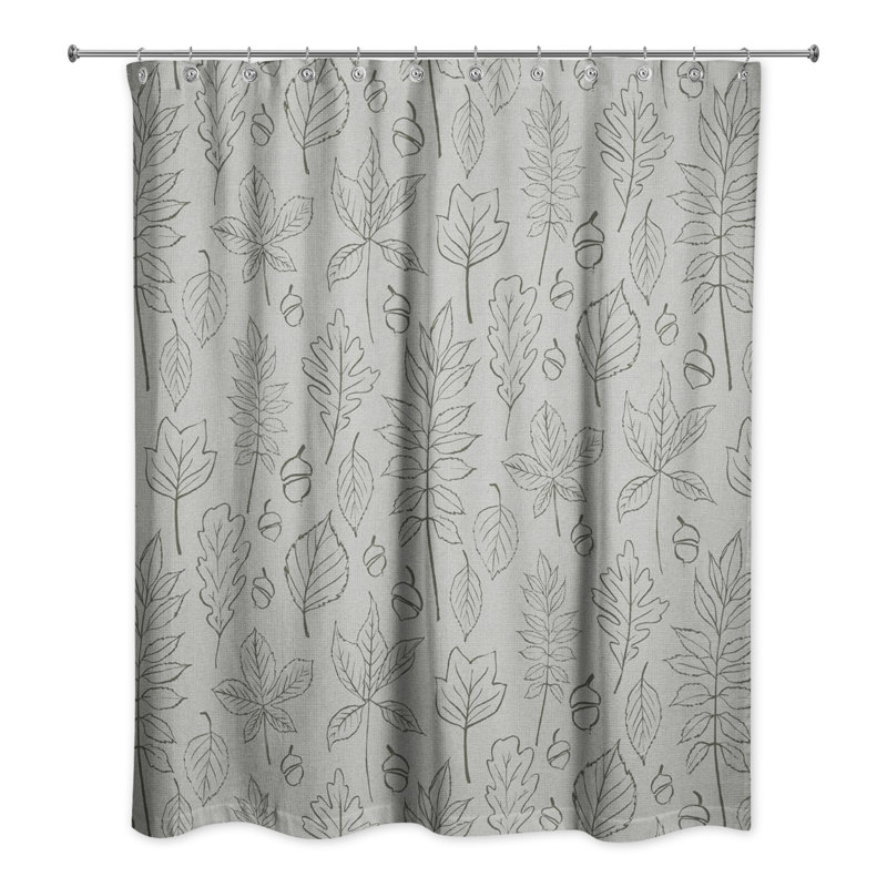 Rideau de douche simple Monastiri, Vert