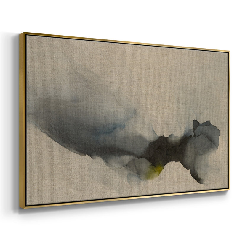 " I'd Move The Sky For You ", Gold Floater Framed, 37" H x 25" W x 2" D