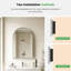 Armoire de salle de bain murale à miroir Arched-813243041-813243055