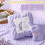 Panier-cadeau violet de 15 pièces pour femme, boîte d'anniversaire avec couverture douce et gobelet isotherme, boîte-cadeau de prompt rétablissement pour maman, épouse, amie, sœur