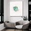 Art mural en verre «Thoughtful Perk 3» par Katie pertiet-2063801361