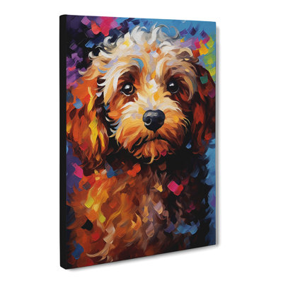 Cockapoo Abstract - No Frame Print