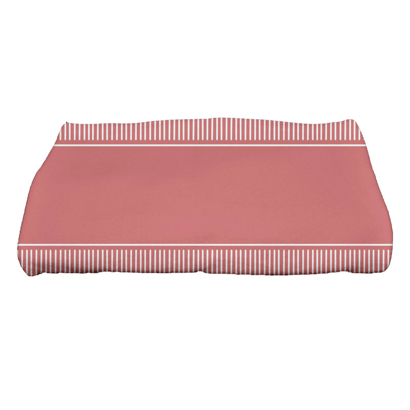 Serviette de bain en microfibre Evanni, Rouge