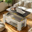 Table basse extensible avec rangement Sparta-950645402
