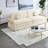 Convertible Sleeper Sofa, Chenille Upholstered With Storage & Usb, Beige