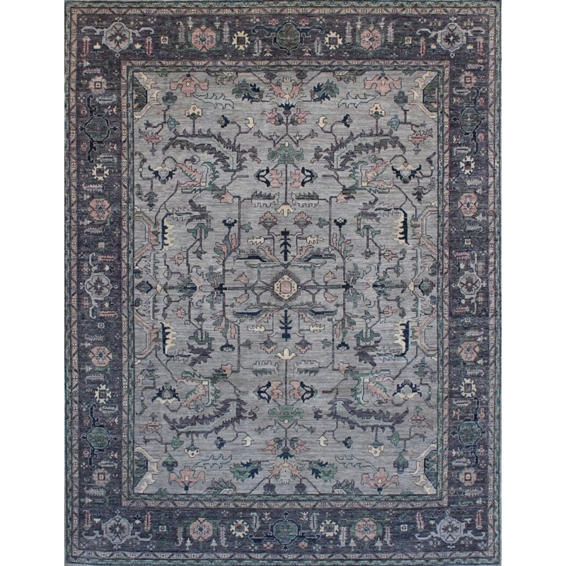 Transitional One-of-a-Kind Rectangle 8'9" X 11'6" Wool Area Rug