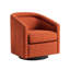 Caitlyn Barrel Swivel Chair - Russet-133329086