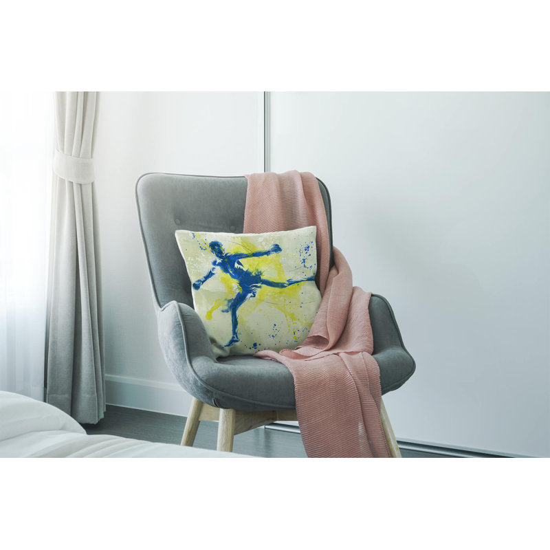 Kickboxen Square Throw Cushion