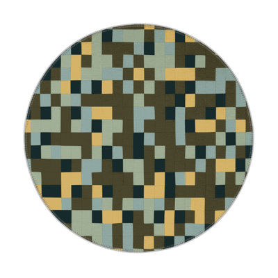 Fragmented Flora Indoor And Outdoor Area Rug