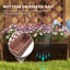 Lit de jardin surélevé avec treillis Outsunny