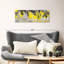 Ripe citrons, reproduction d'art sur toile-746042377