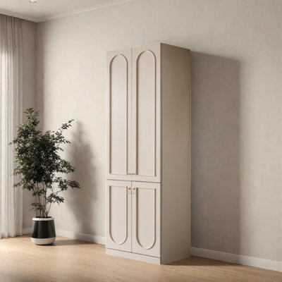 Simple And Modern Light Luxury Wardrobe