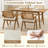 Set Rattan Accent Chairs Dining Chairs Modern Living Room Chairs-977170220-977170223