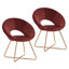 Fauteuil d'appoint moderne 28,35 po Vanezza-668796426-668796466-762033407