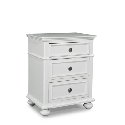 Table de chevet 3 tiroirs Kopans Aston