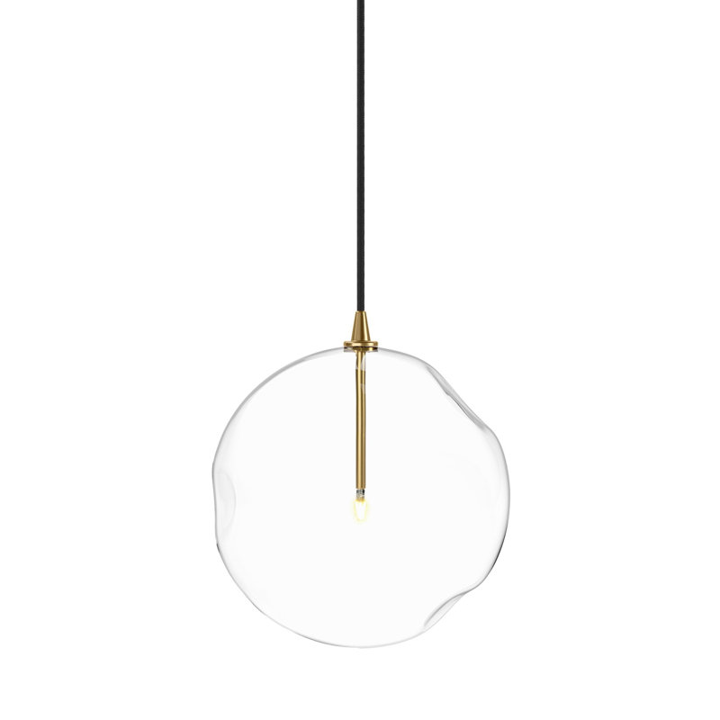 Jussica 1 - Light Pendant, 126" H x 11.75" W x 11.75" D, Black Gunmetal