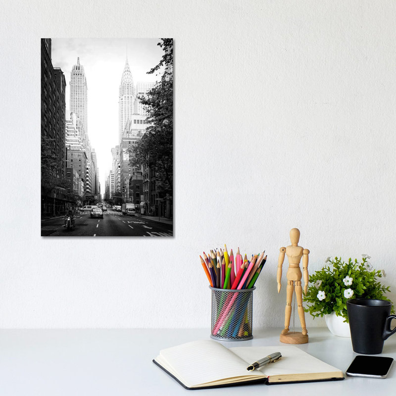 Lexington Avenue by Philippe Hugonnard - Wrapped Canvas Print, 20.32 cm H x 30.48 cm W