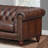 Alton Bay 125" Wide Genuine Leather Symmetrical Corner Sectional