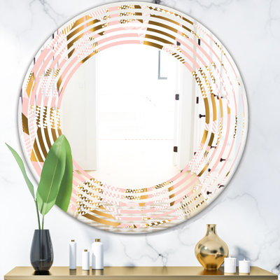 Miroir mural Cubes II Wave