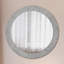 Huldar Glass Flat Wall Mirror