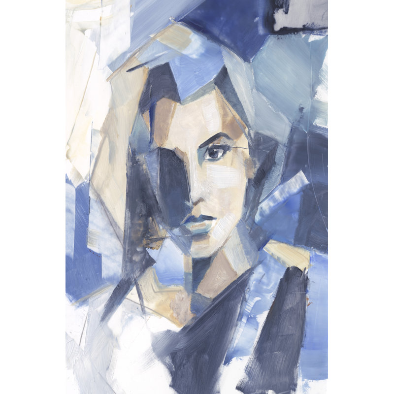 Cubist Glamour II by Ethan Harper - Print on Canvas, 76 cm H x 51 cm W, Wrapped Canvas