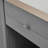 Grey Fir Wood Outdoor Kitchen Island - Stainless Steel Foldable Top, Storage, Towel/spice Racks & Bottle Opener