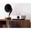 Armoire d'appoint en verre et acier inoxydable