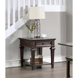 End Table With Storage Drawer