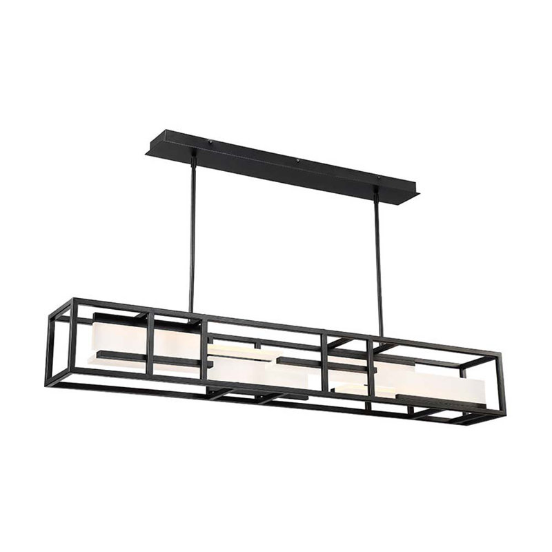 Memory 8 - Light Black LED Kitchen Island Pendant