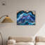 «Galactic Geode II», toile Blue Geode par Art Remedy-118089555-118089560-118089559