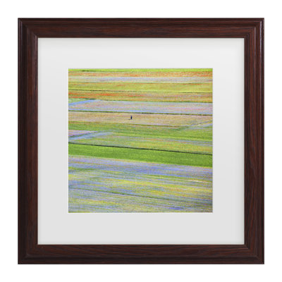 Massimo Della Latta Castelluccio 5 Matted Framed Art