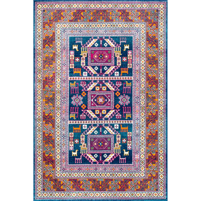 Tapis de couloir géométrique Delilah