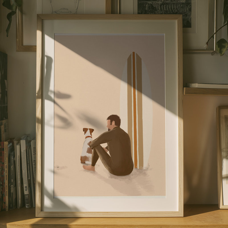 1 Piece Wrapped Canvas Wall Art